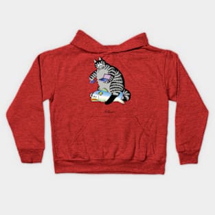 B Kliban Cat Kids Hoodie